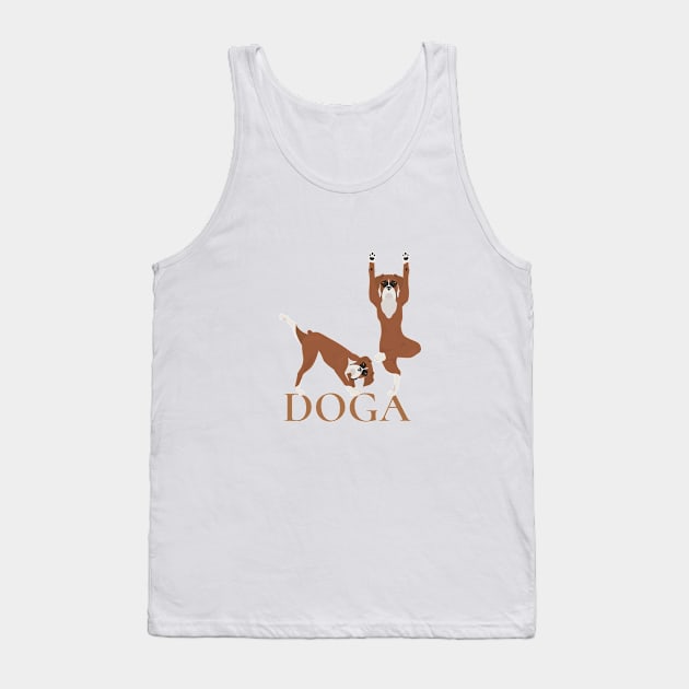 Doga Tank Top by RosaliaDe